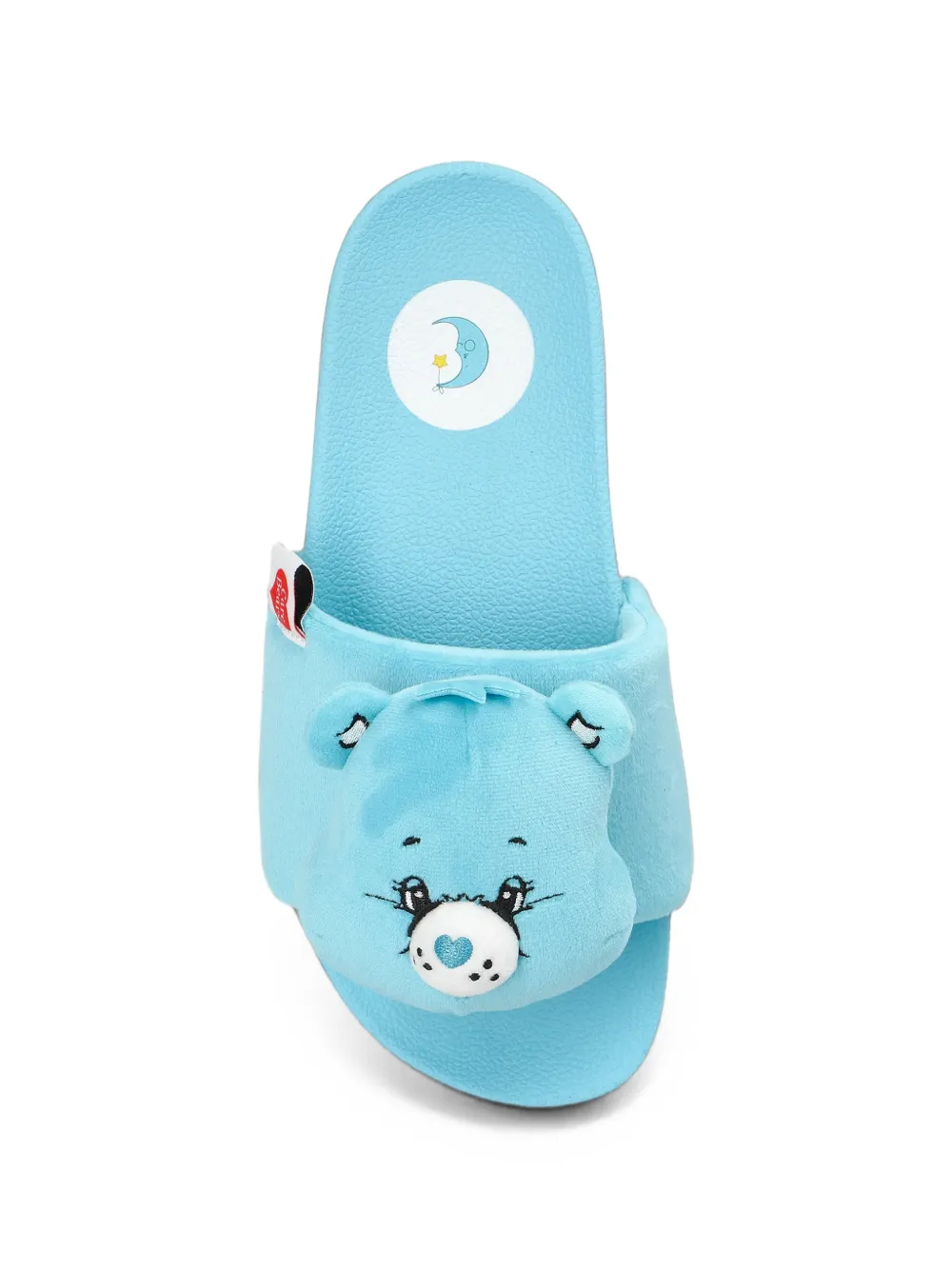 adidas x Care Bears plush sandals Blauw