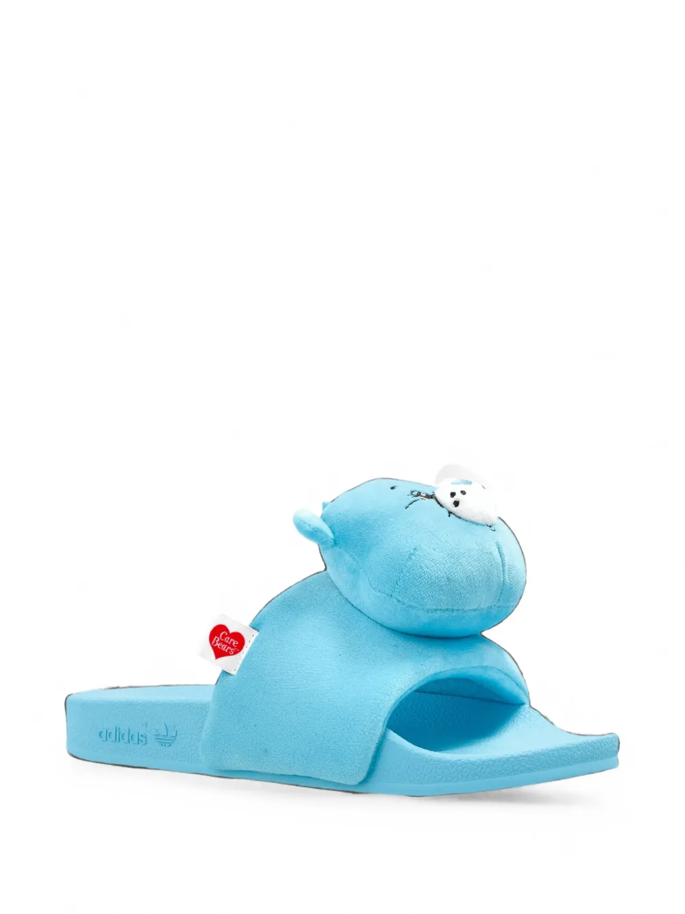 adidas x Care Bears plush sandals Blauw