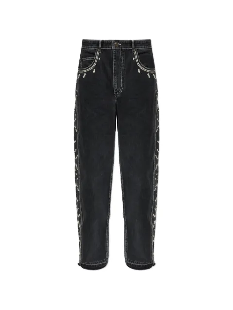 MARANT Jorian embroidered jeans