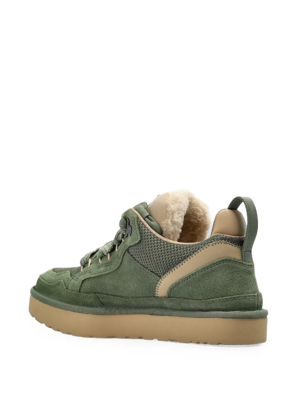 UGG Lowmel panelled leather sneakers Groen