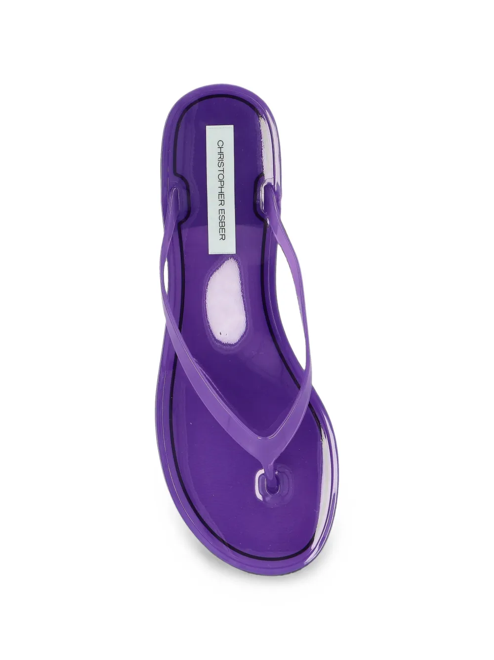 Christopher Esber Jo flip-flops Paars
