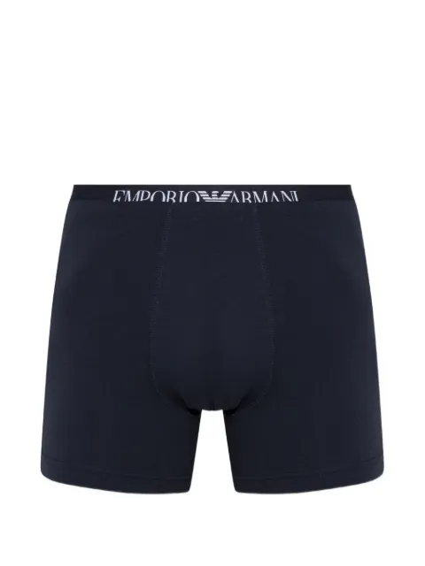 Emporio Armani logo-waistband boxer shorts