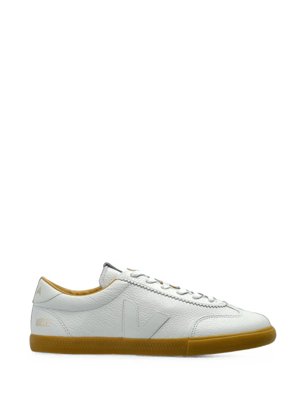VEJA Volley Signature grained-leather sneakers