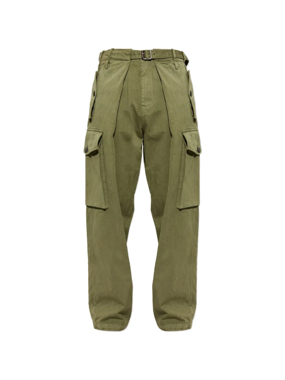 LOEWE Cargo broek met ceintuur Groen