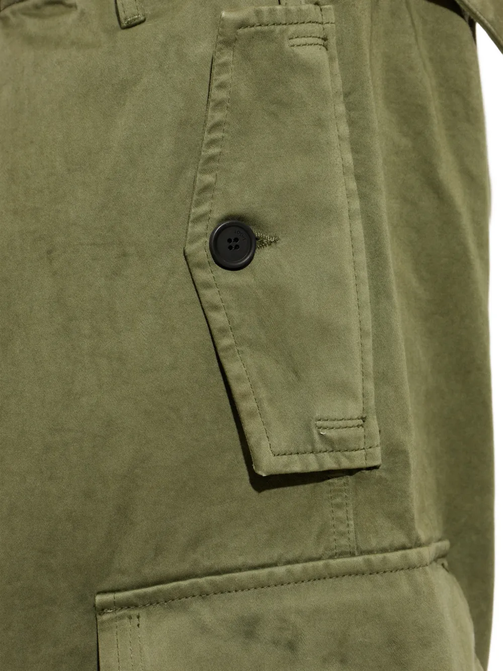 LOEWE Cargo broek met ceintuur Groen