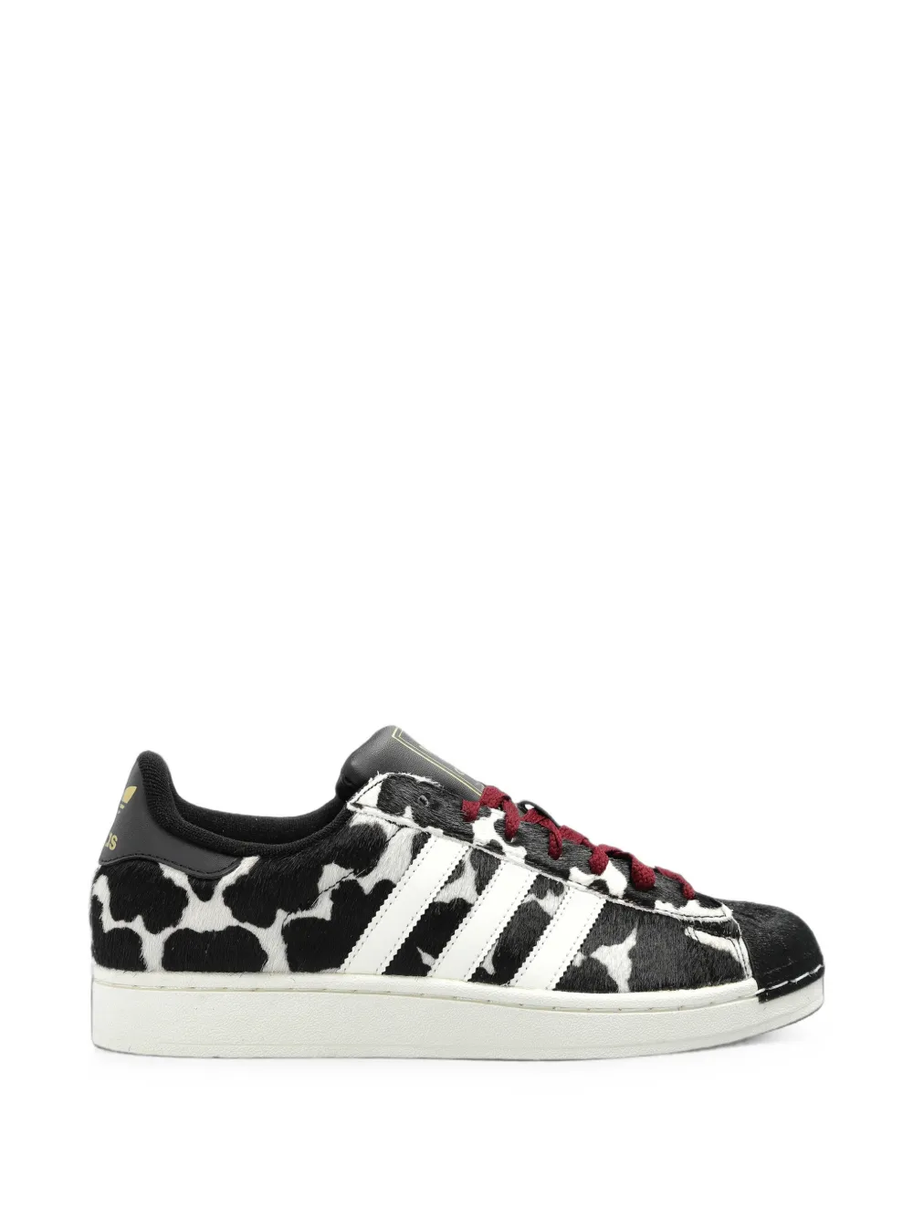adidas Superstar II cow-print sneakers Zwart