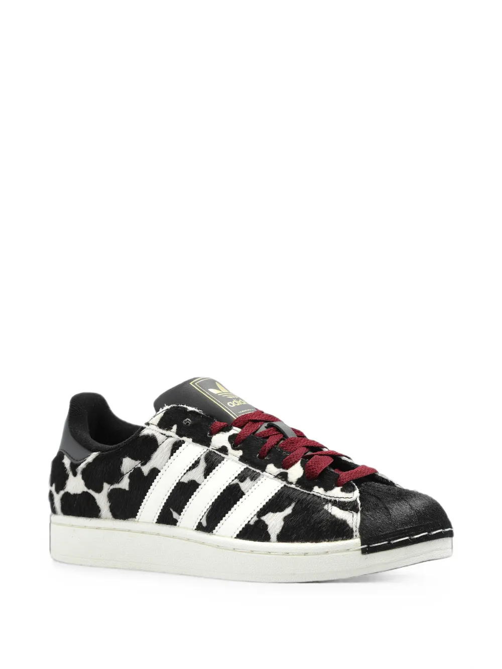 adidas Superstar II cow-print sneakers Zwart