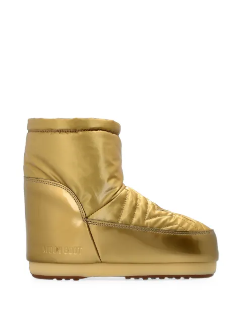 Moon Boot Icon Low Comet Chrome snow boots