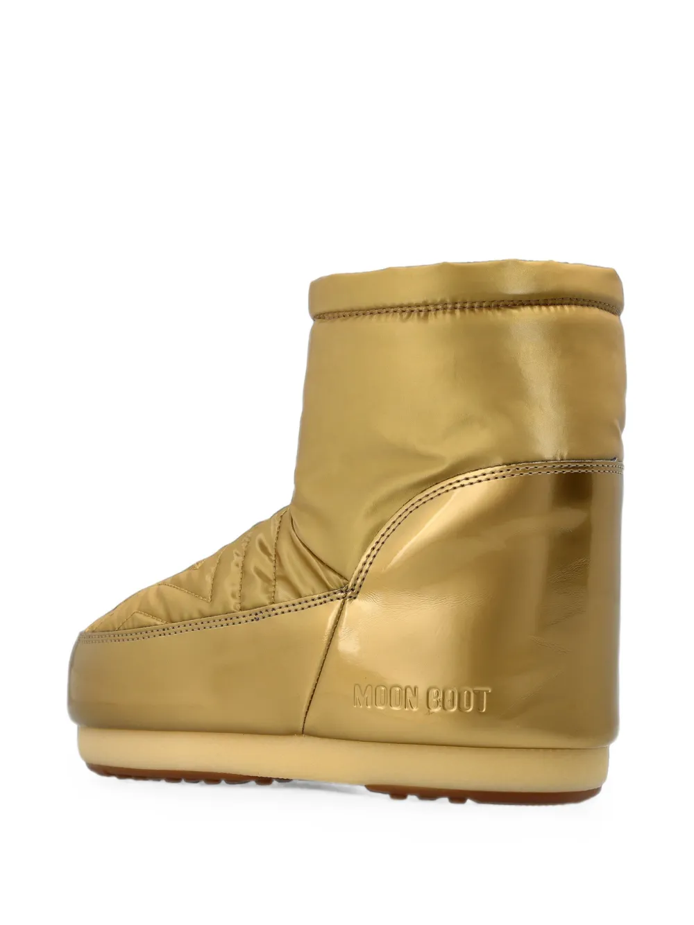 Moon Boot Icon Low Comet Chrome snow boots Goud