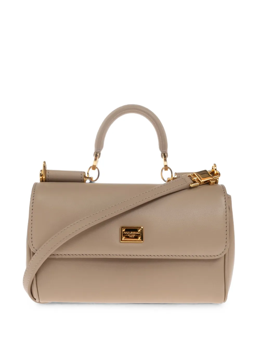 Dolce & Gabbana Mini My Sicily Tote Bag In Black