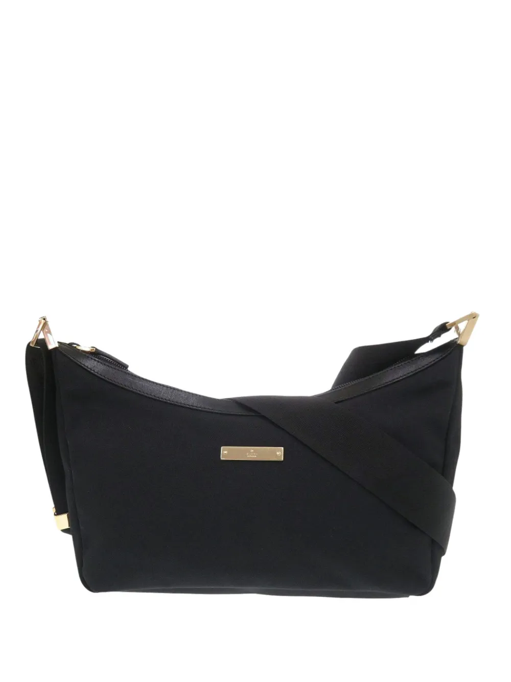 Gucci Pre-Owned Borsa a tracolla in tela 2000-2015 - Nero