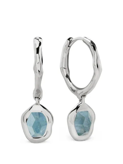 Monica Vinader pendientes huggie Odyssey con gemas