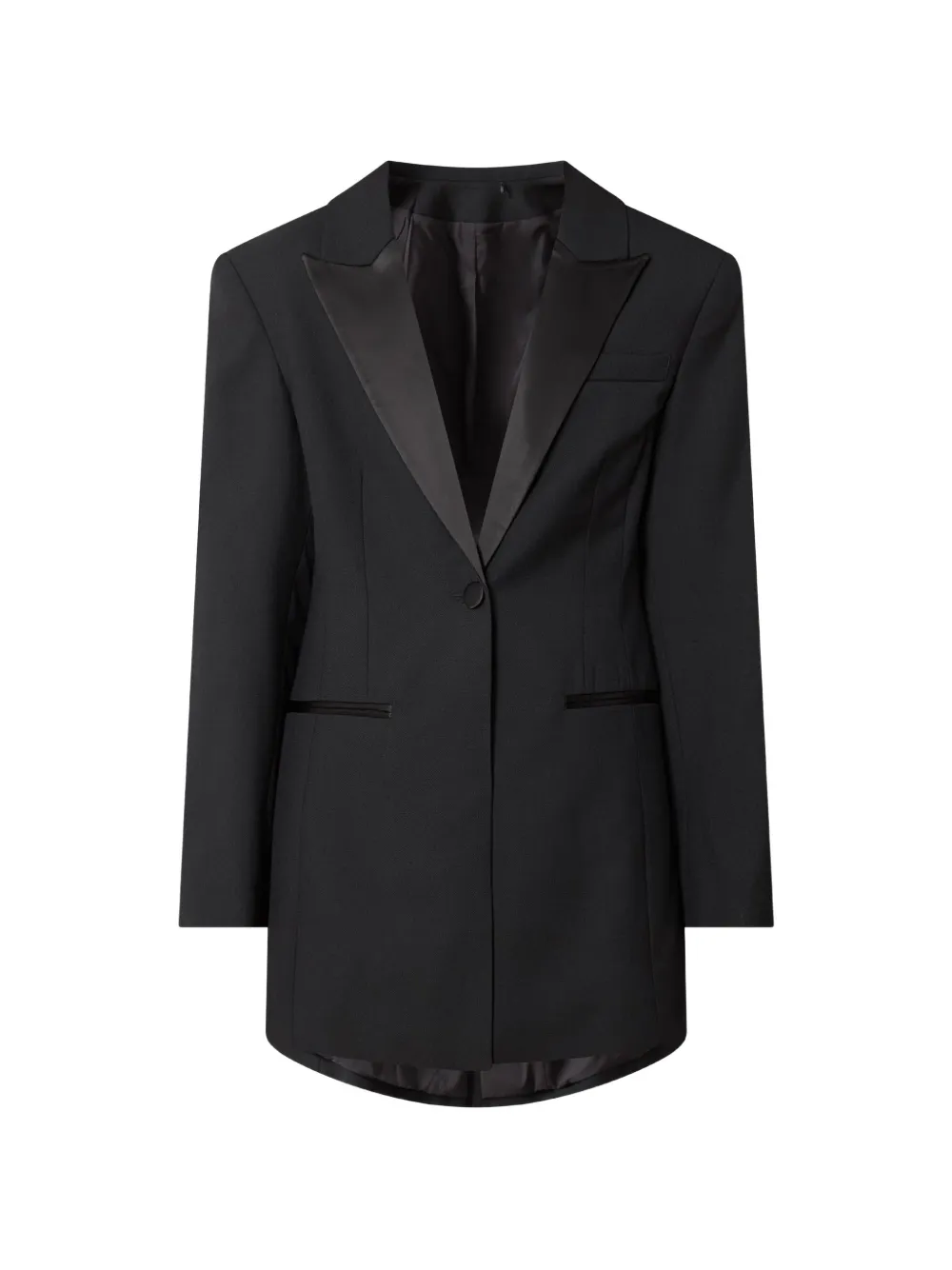 SELECTED Miya satin-lapel blazer