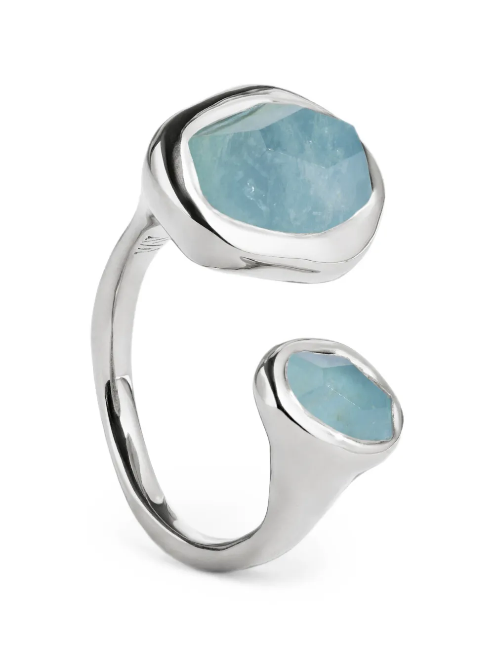 Monica Vinader Odyssey gemstone open ring