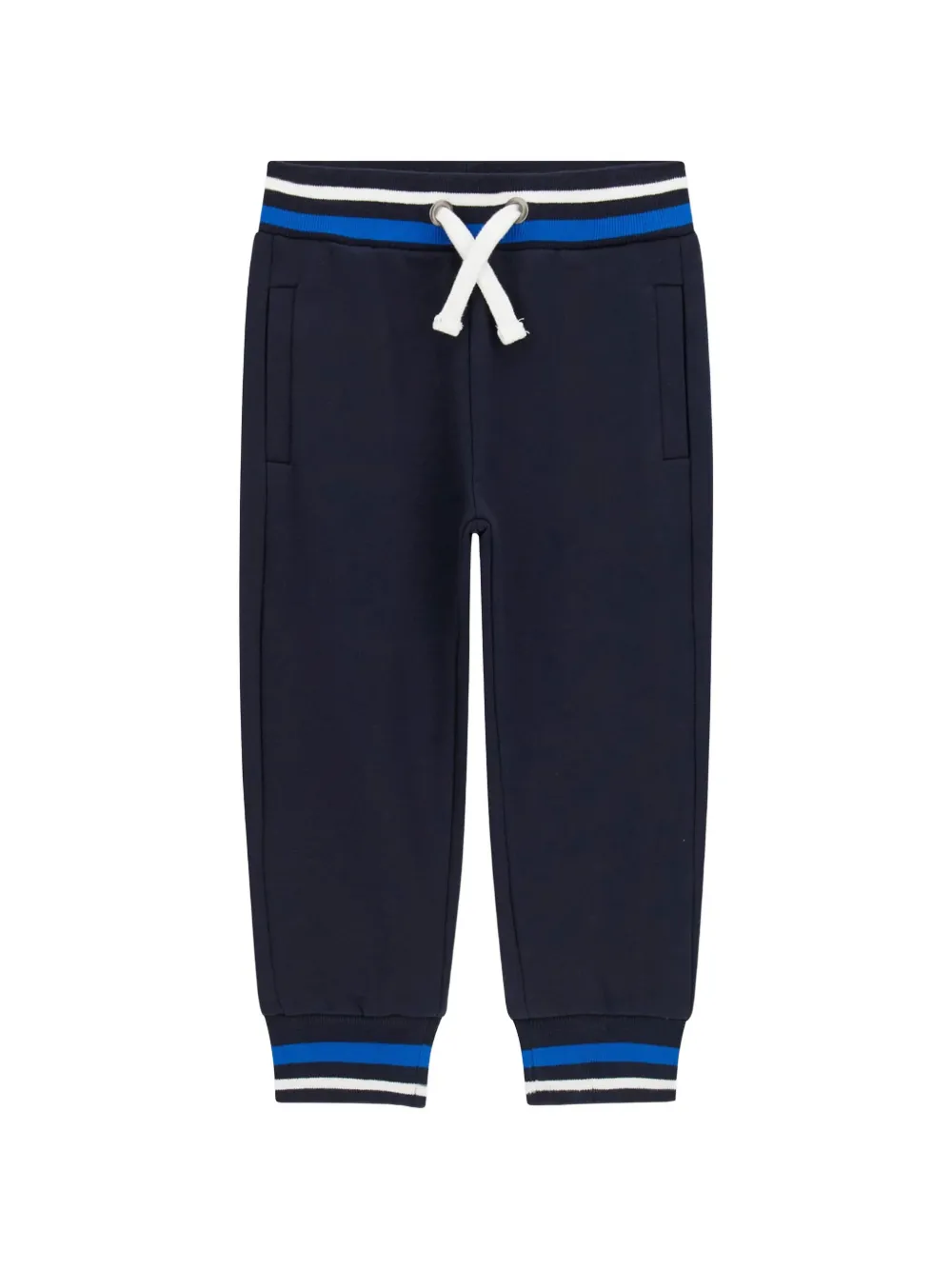 guess kids striped-trim track pants - Blu