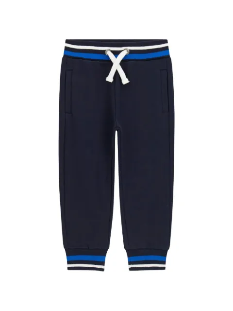 guess kids striped-trim track pants