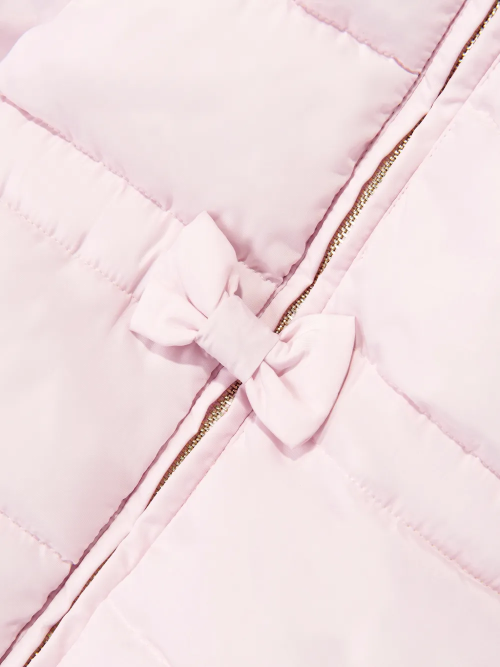 guess kids Gewatteerd jack met strikdetail Roze