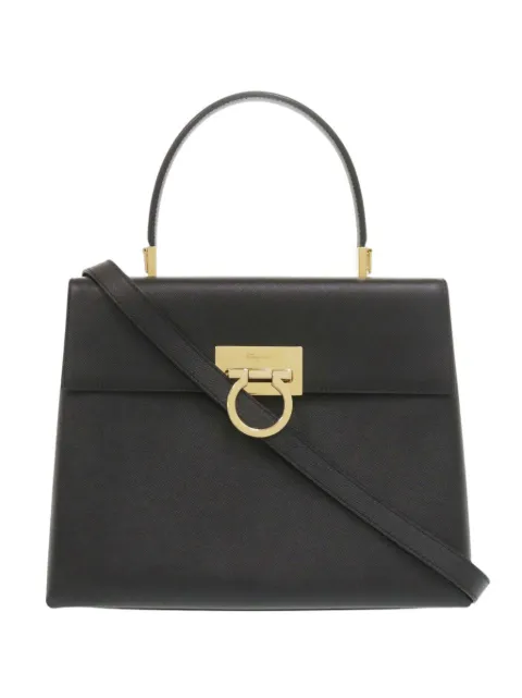 Ferragamo Pre-Owned bolsa satchel Gancini 2010-2026