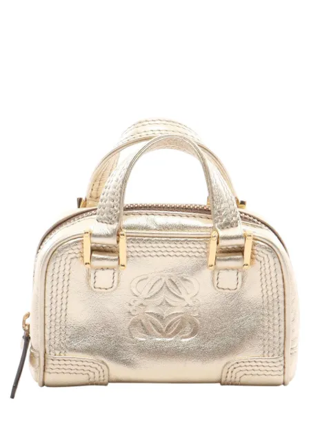 Loewe Pre-Owned 2010-2026 Micro Mini Leather Amazona handbag