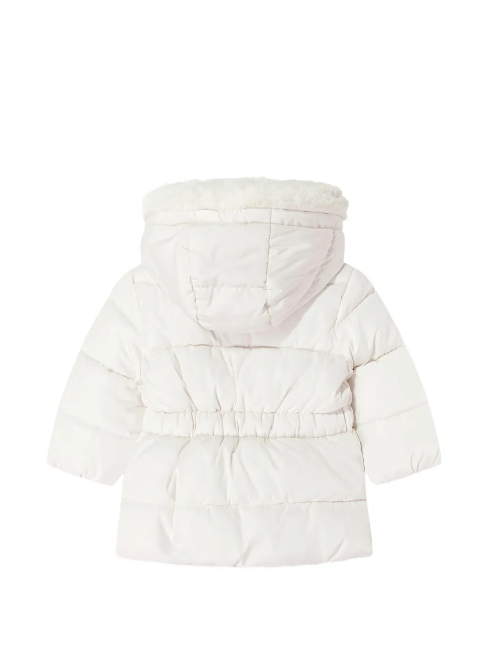 guess kids Gewatteerd jack met strikdetail Beige