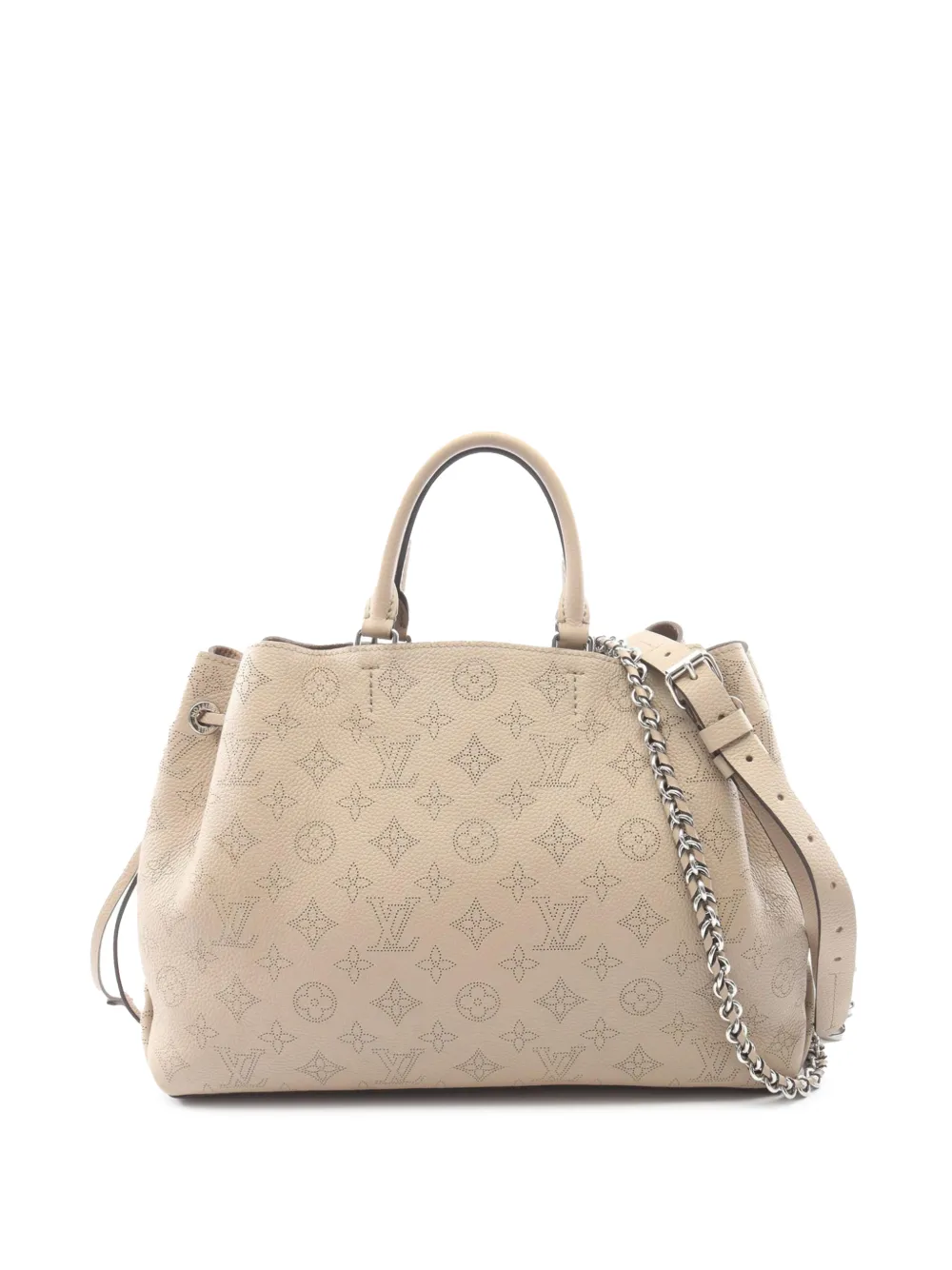 Louis Vuitton Pre-Owned 2000-2026 Monogram Mahina Bella Tote satchel - Toni neutri
