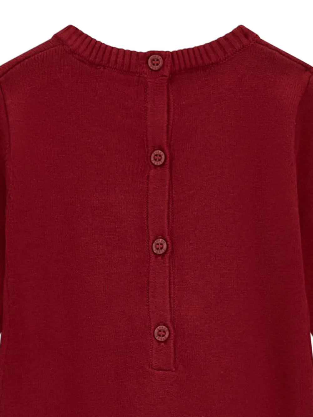 guess kids Jumpsuit met geborduurde Teddy Bear-patch Rood