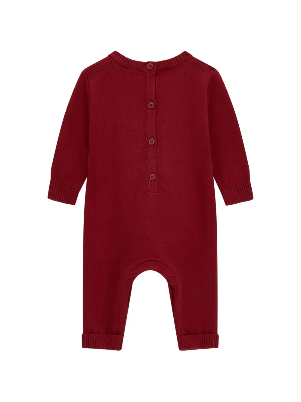 guess kids Jumpsuit met geborduurde Teddy Bear-patch Rood