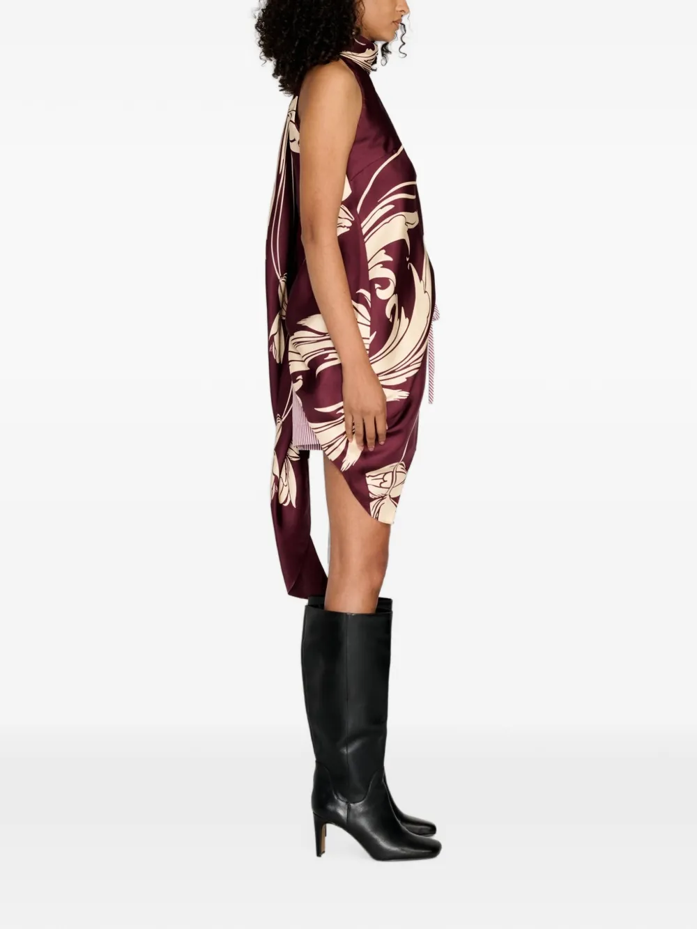 Monse Gedrapeerde blouse Rood