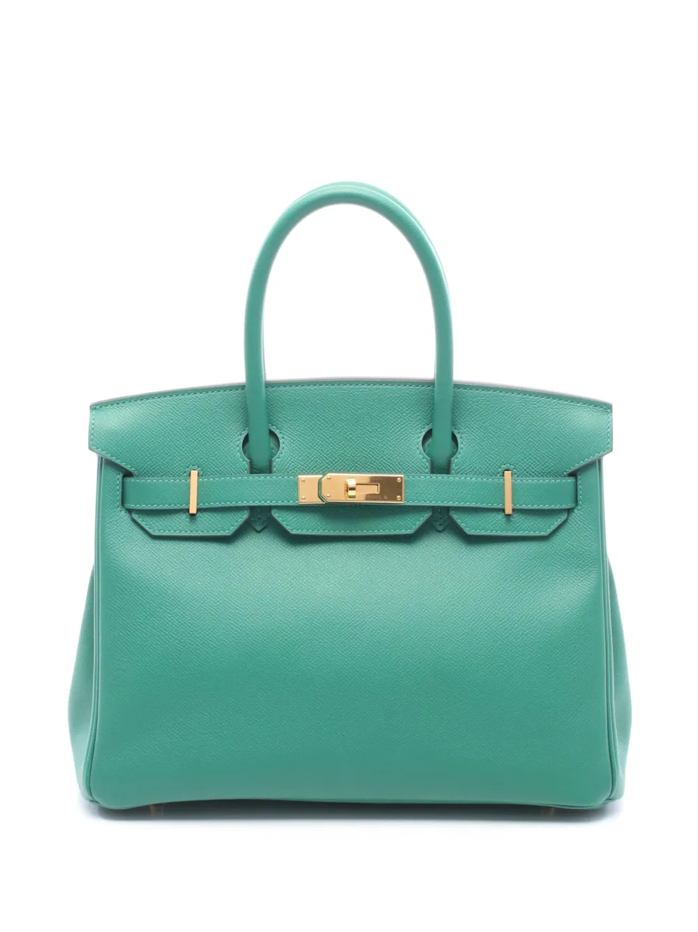 Hermès Pre-Owned 2018 Epsom Birkin Retourne 30 handbag - Verde