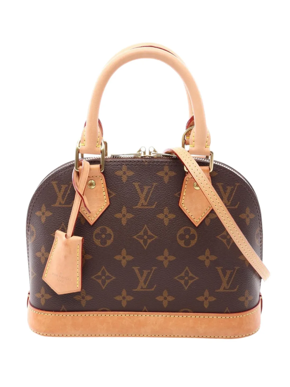 Louis Vuitton Pre-Owned 2021-2026 Monogram Alma BB satchel - Braun