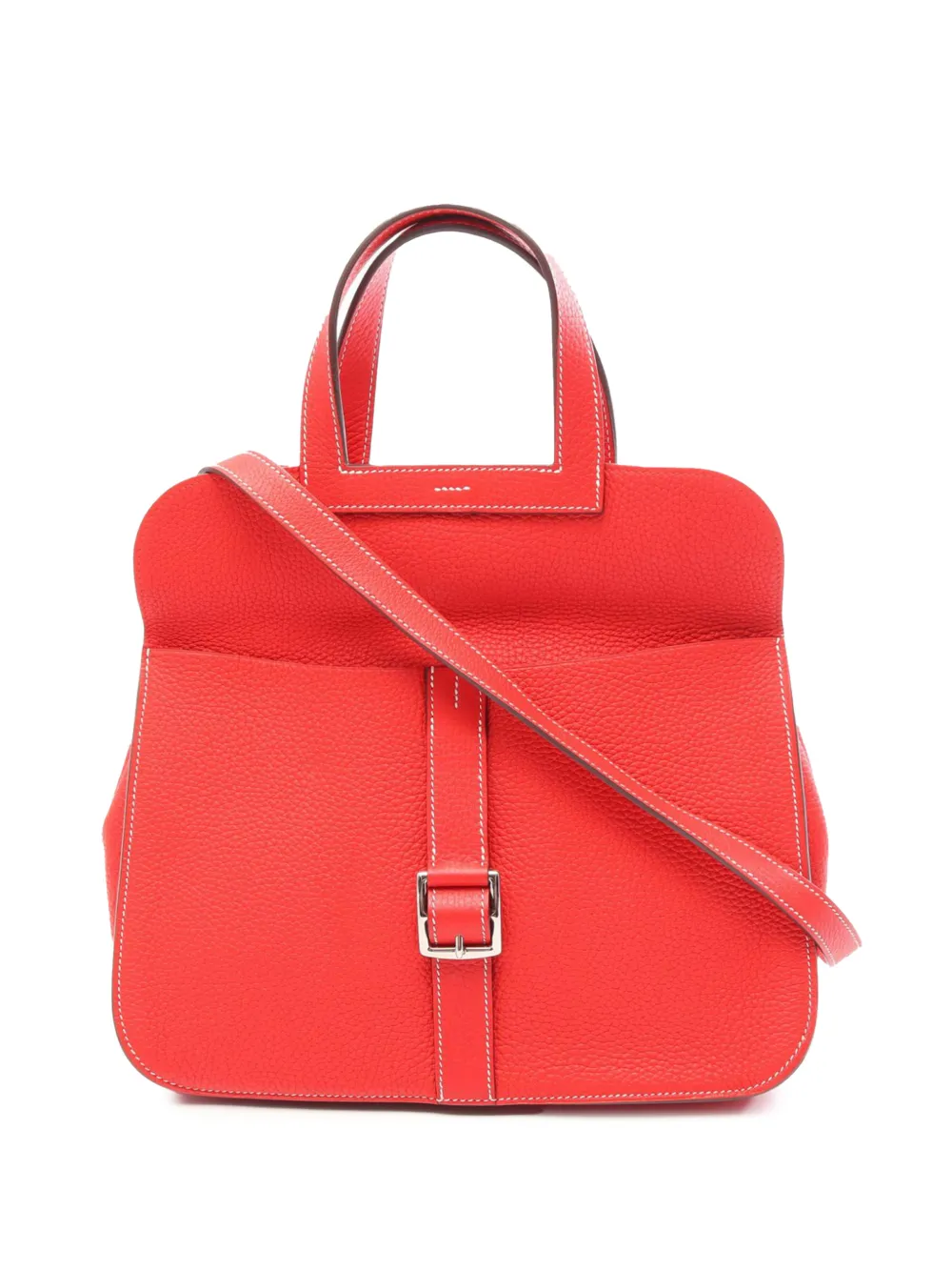 Hermès Pre-Owned 2019 Togo Halzan 31 satchel - Rosso