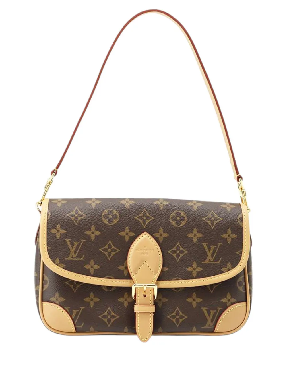 Louis Vuitton Pre-Owned 2021-2026 Monogram Diane satchel - Braun