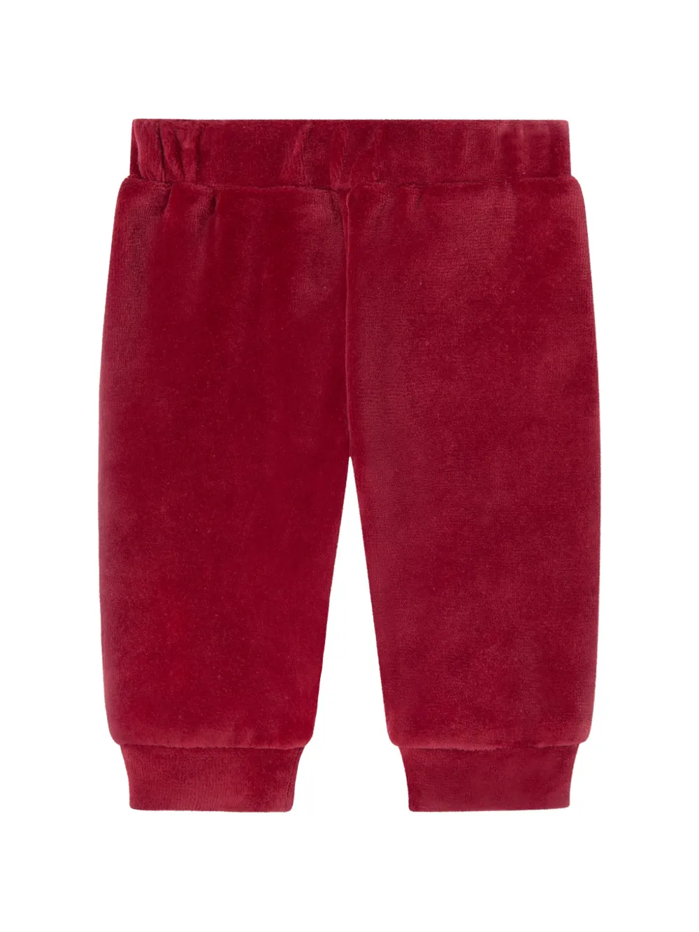 guess kids Trainingspak met fluwelen afwerking en beren-print Rood