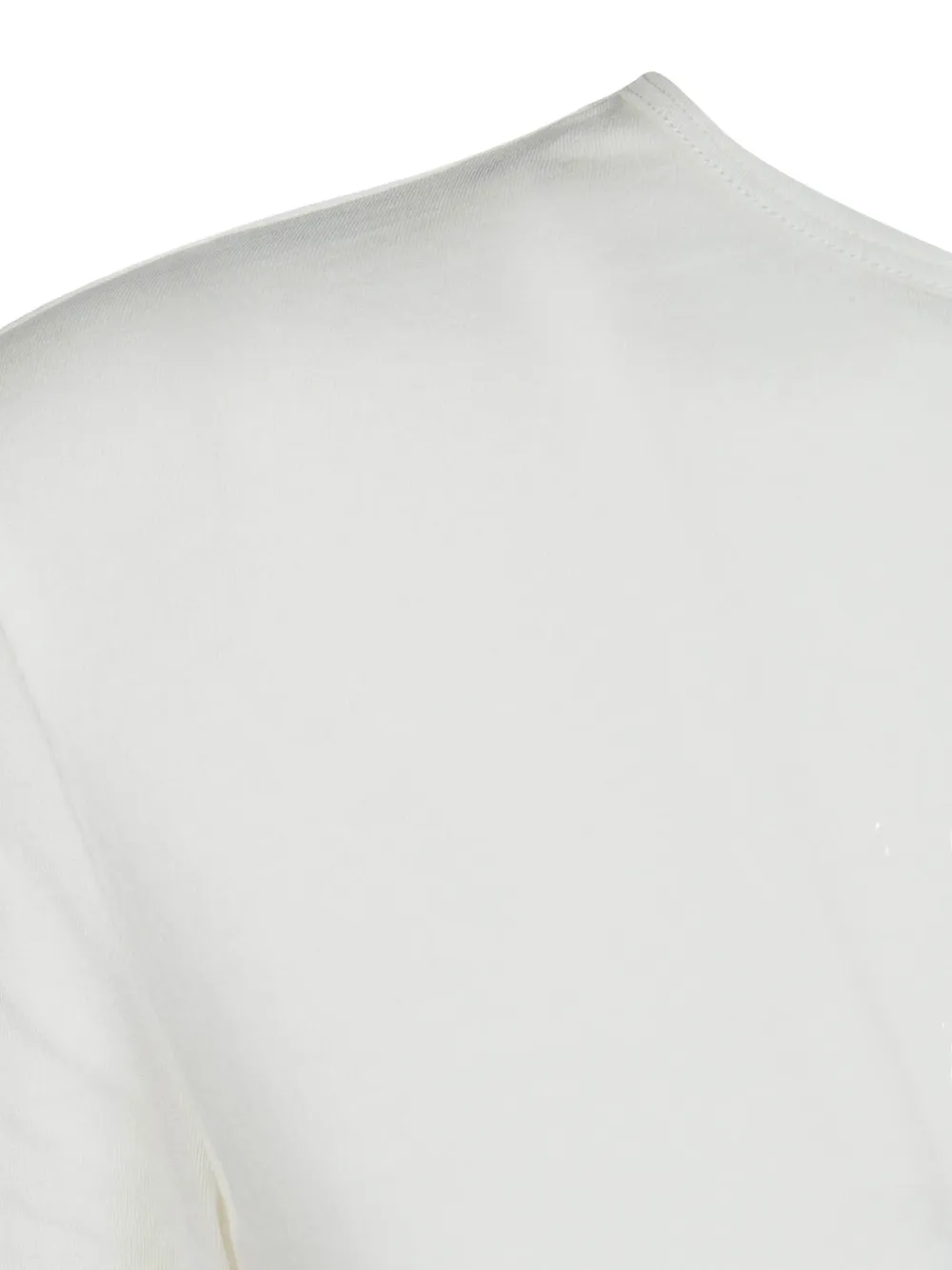 ENTIRE STUDIOS Doorzichtig T-shirt met lange mouwen Wit