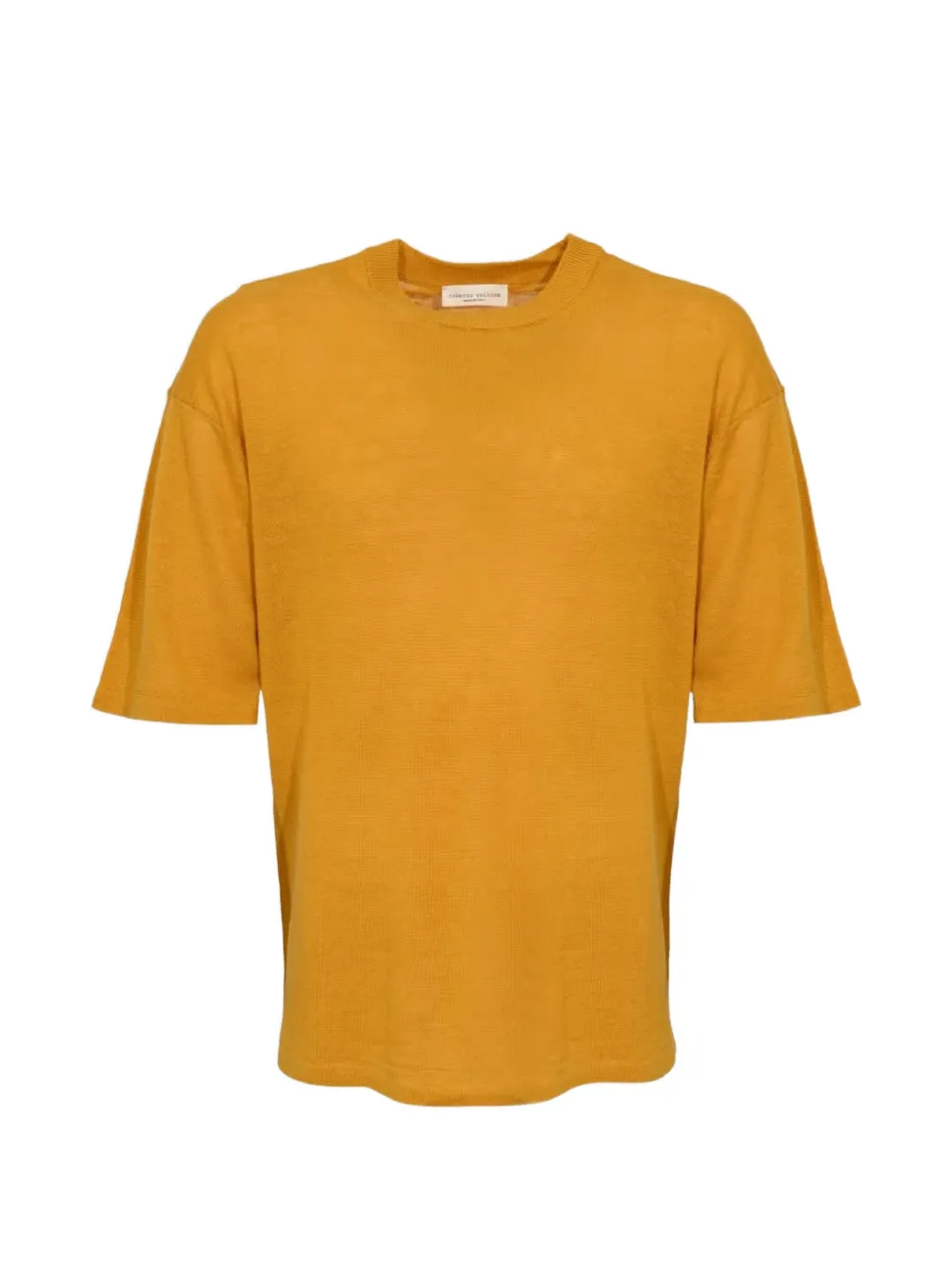 Roberto Collina linen T-shirt - Arancione