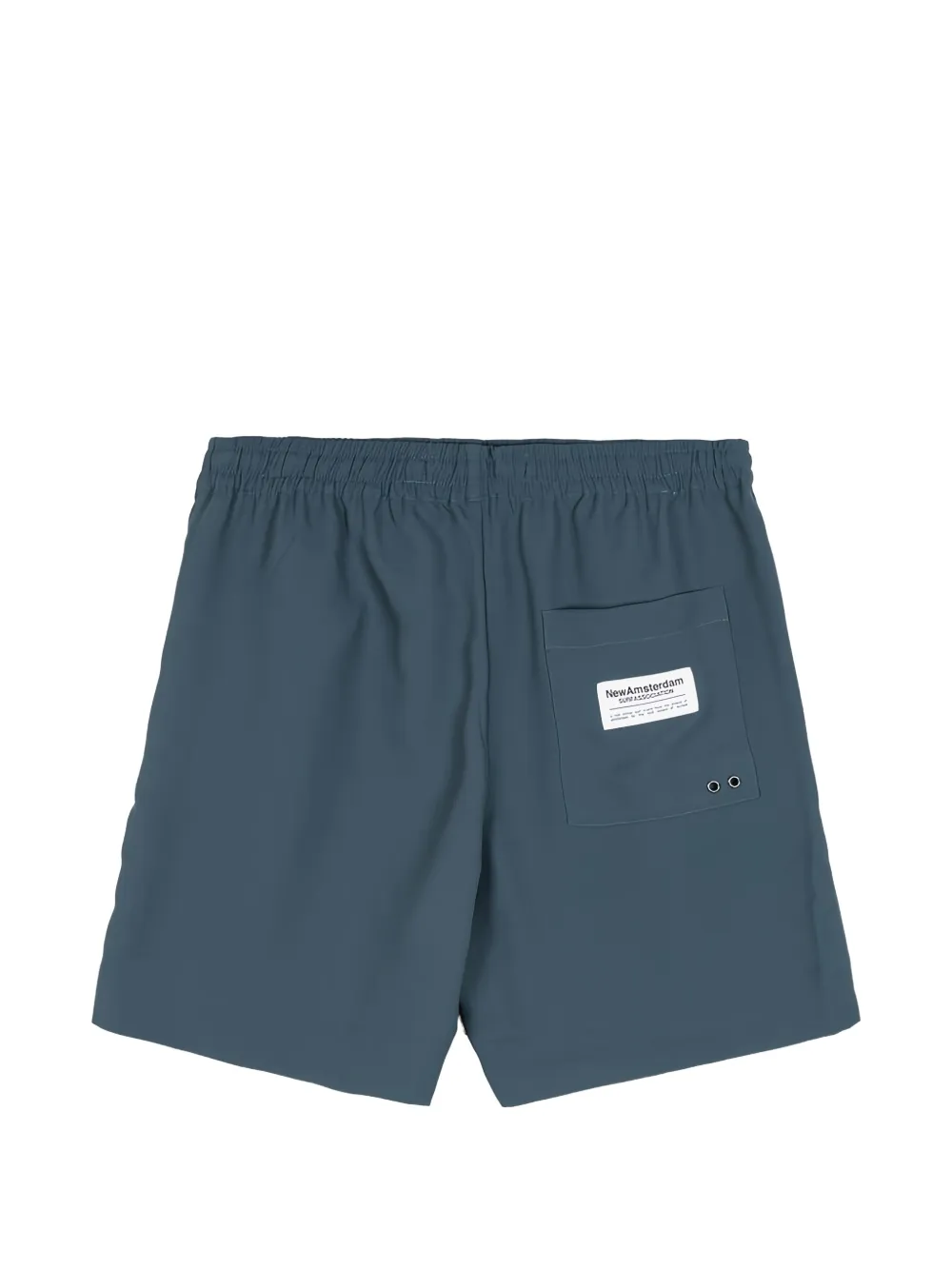 NEW AMSTERDAM Shorts met trekkoord Blauw