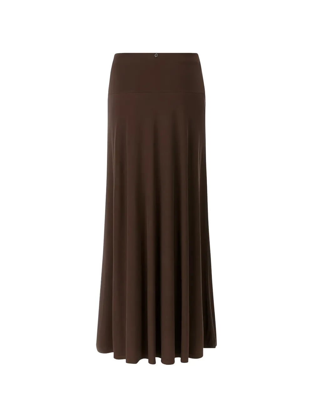 GUESS USA Milena maxi-rok met ruches Bruin