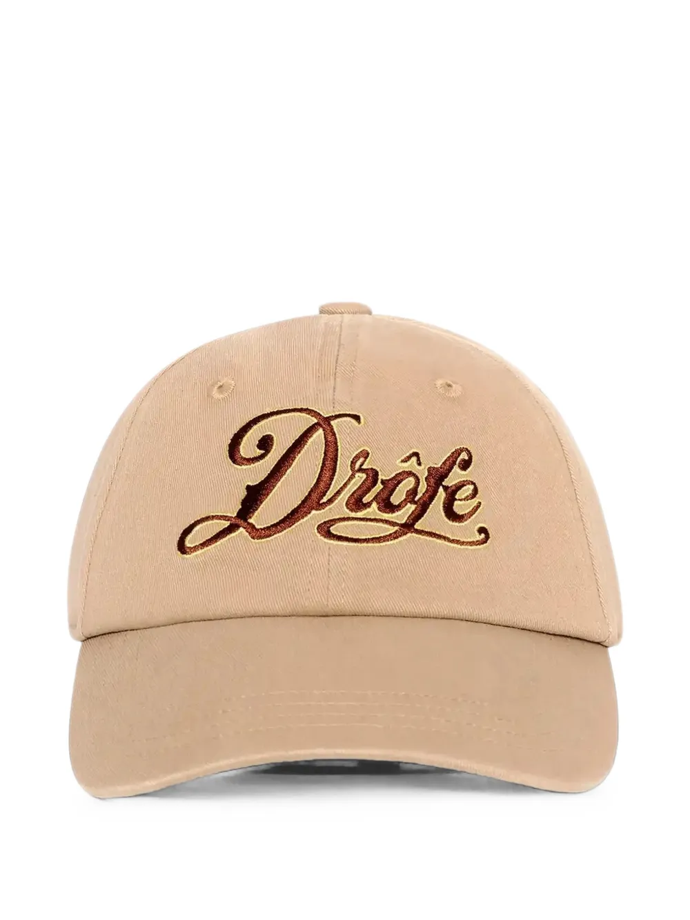 Drôle De Monsieur logo-embroidered baseball cap - Toni neutri