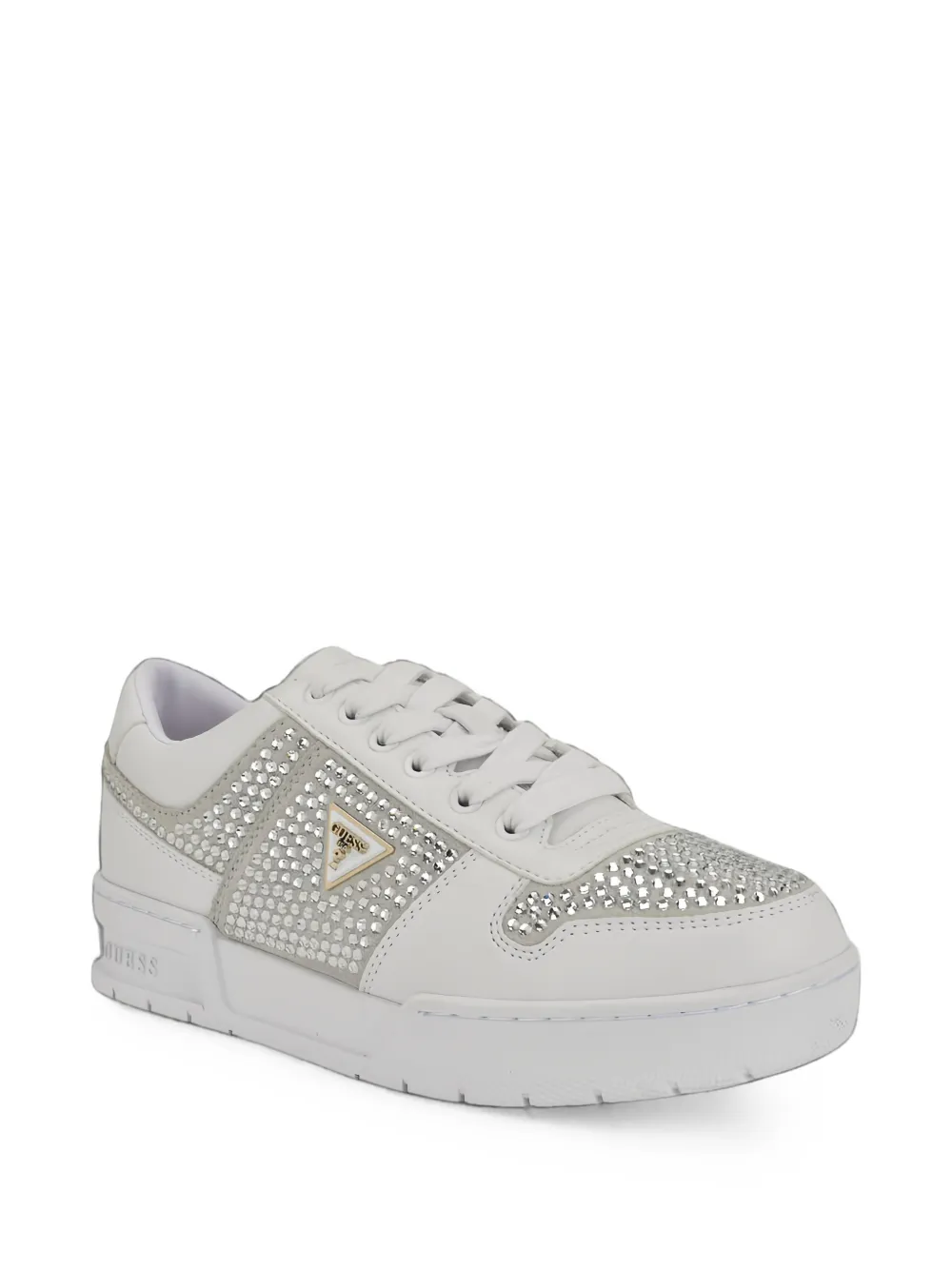 GUESS USA Cieska embellished sneakers Wit