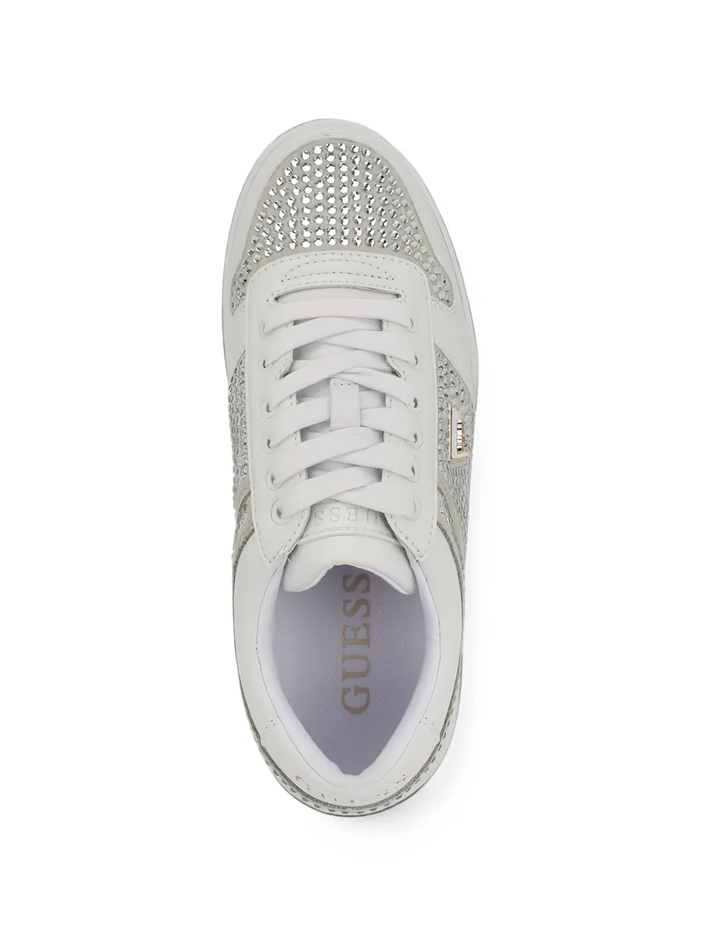 GUESS USA Cieska embellished sneakers Wit