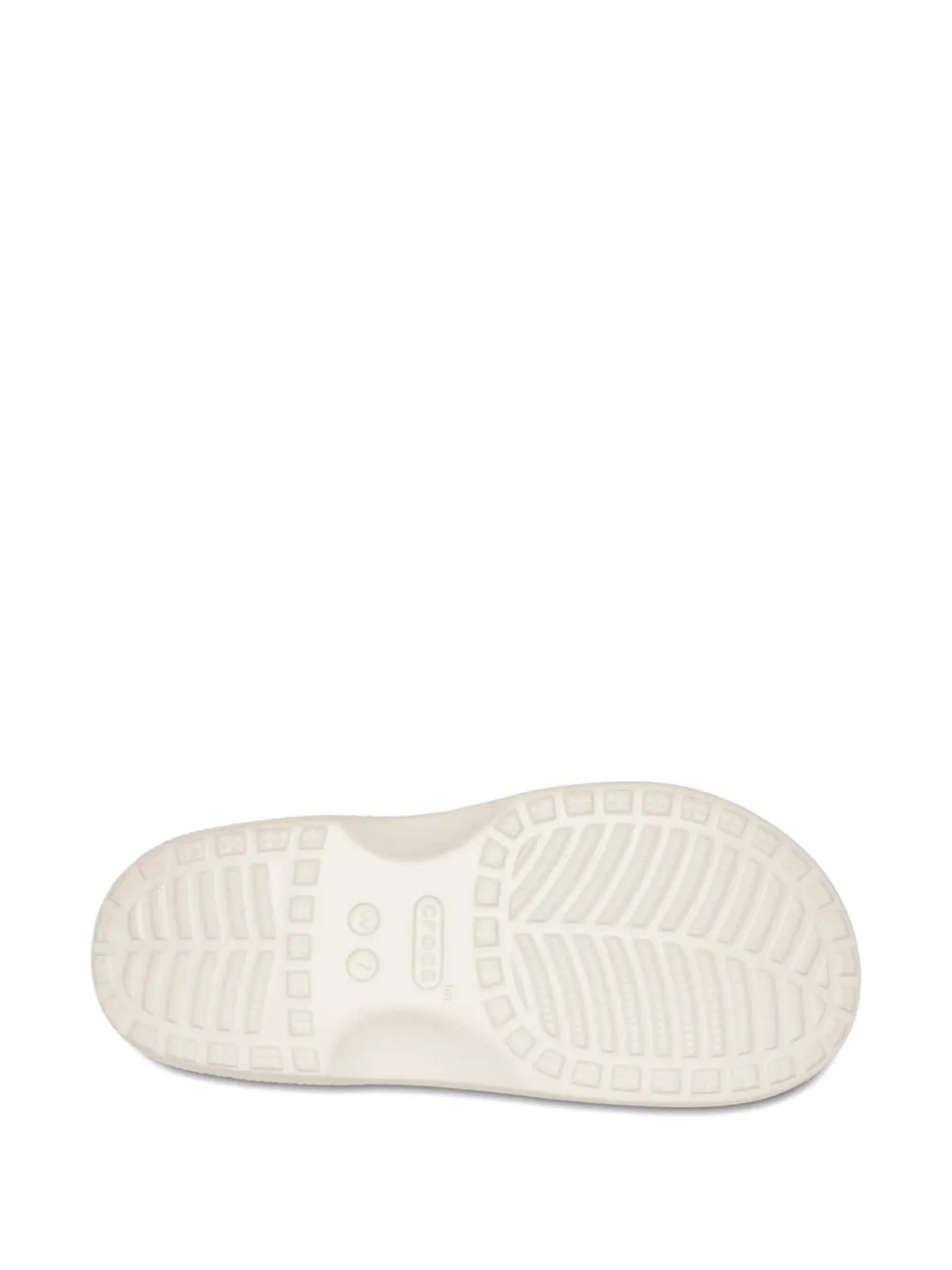 Crocs buckle-strap slippers Wit