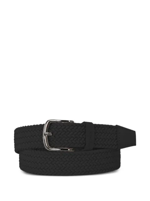 BOSS woven buckle-fastening belt