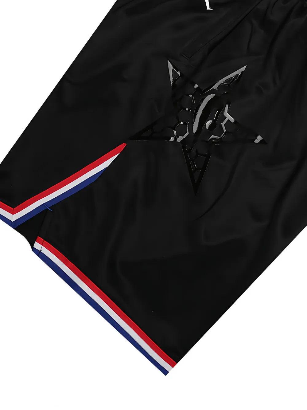 Jordan NBA ALl Star Swingman shorts met print Zwart