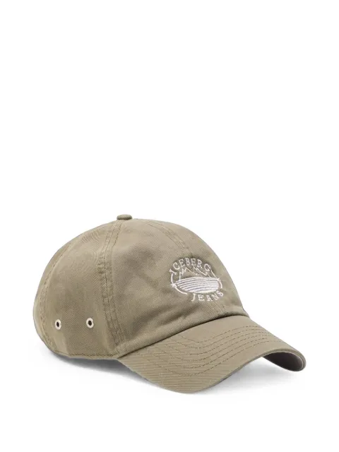 Iceberg logo-embroidered hat