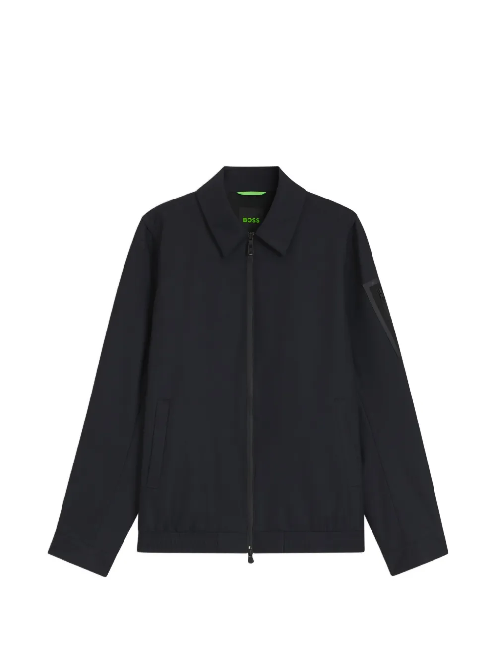 BOSS Waterafstotend jack van stretch materiaal Blauw