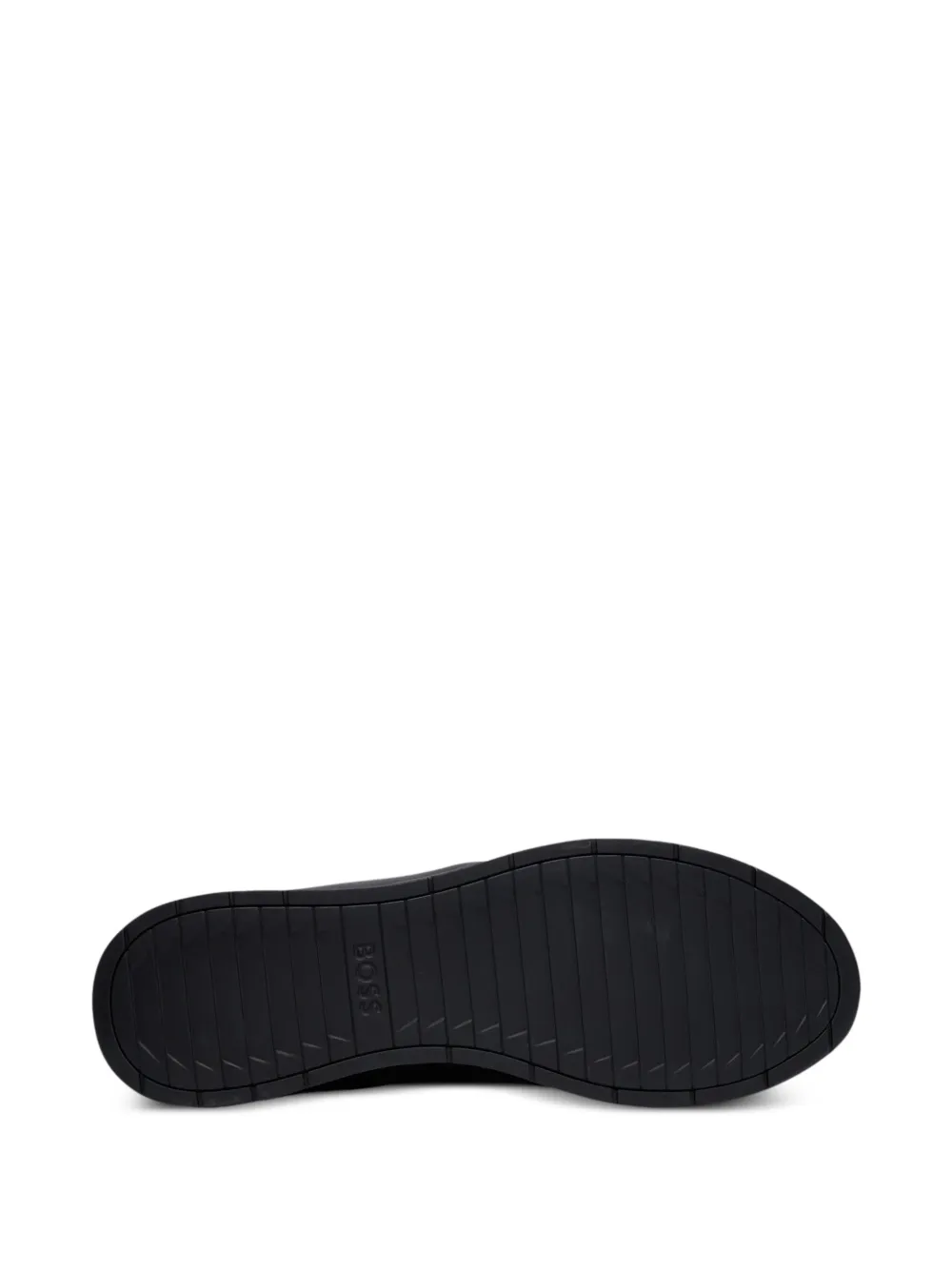 BOSS logo-print sneakers Zwart