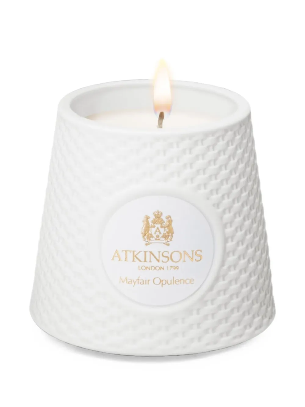 Atkinsons Mayfair Opulence Scented Candle In White