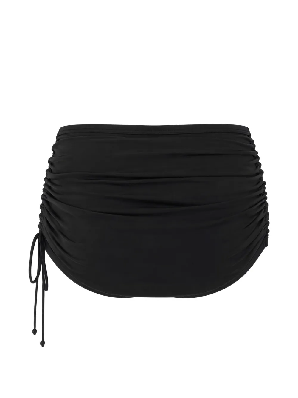 Christopher Esber ruched hardware-detail skirt bottoms Zwart