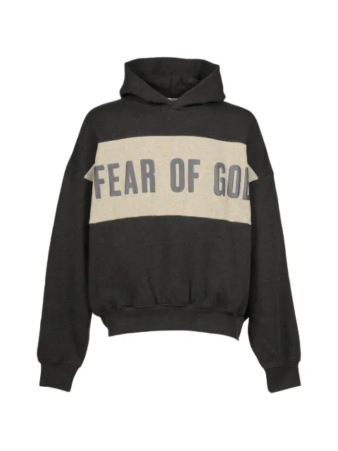 ESSENTIALS hoodie crop à empiècements