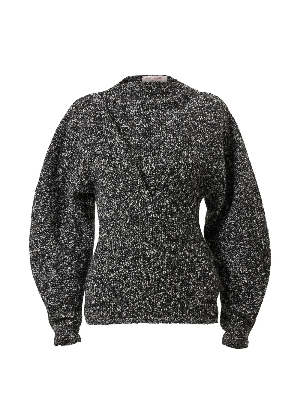 Carolina Herrera Pullover mit Falten - Grau
